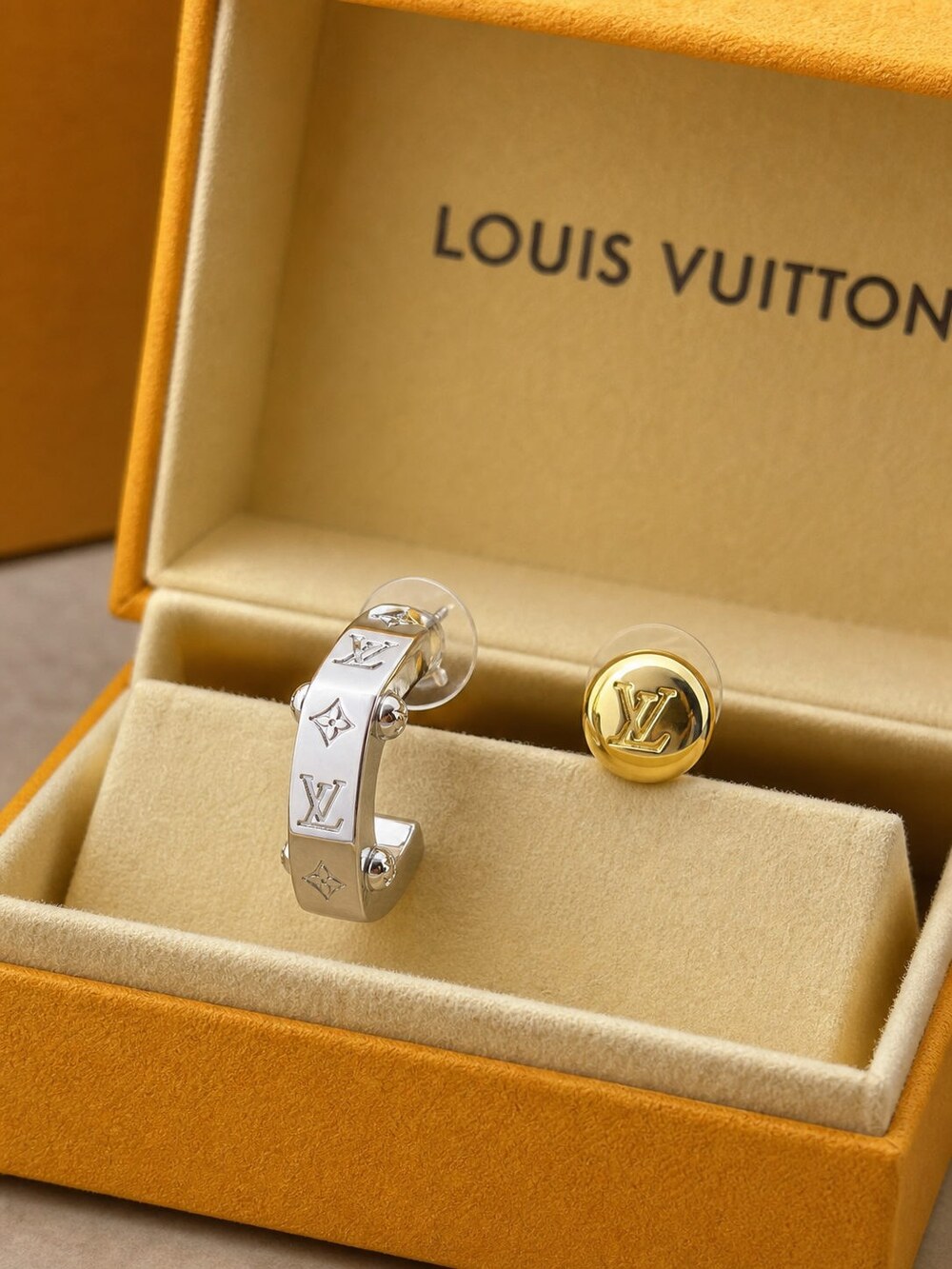 Louis Vuitton Signature Earrings Style 6 | New with Box - Picture 5 of 9